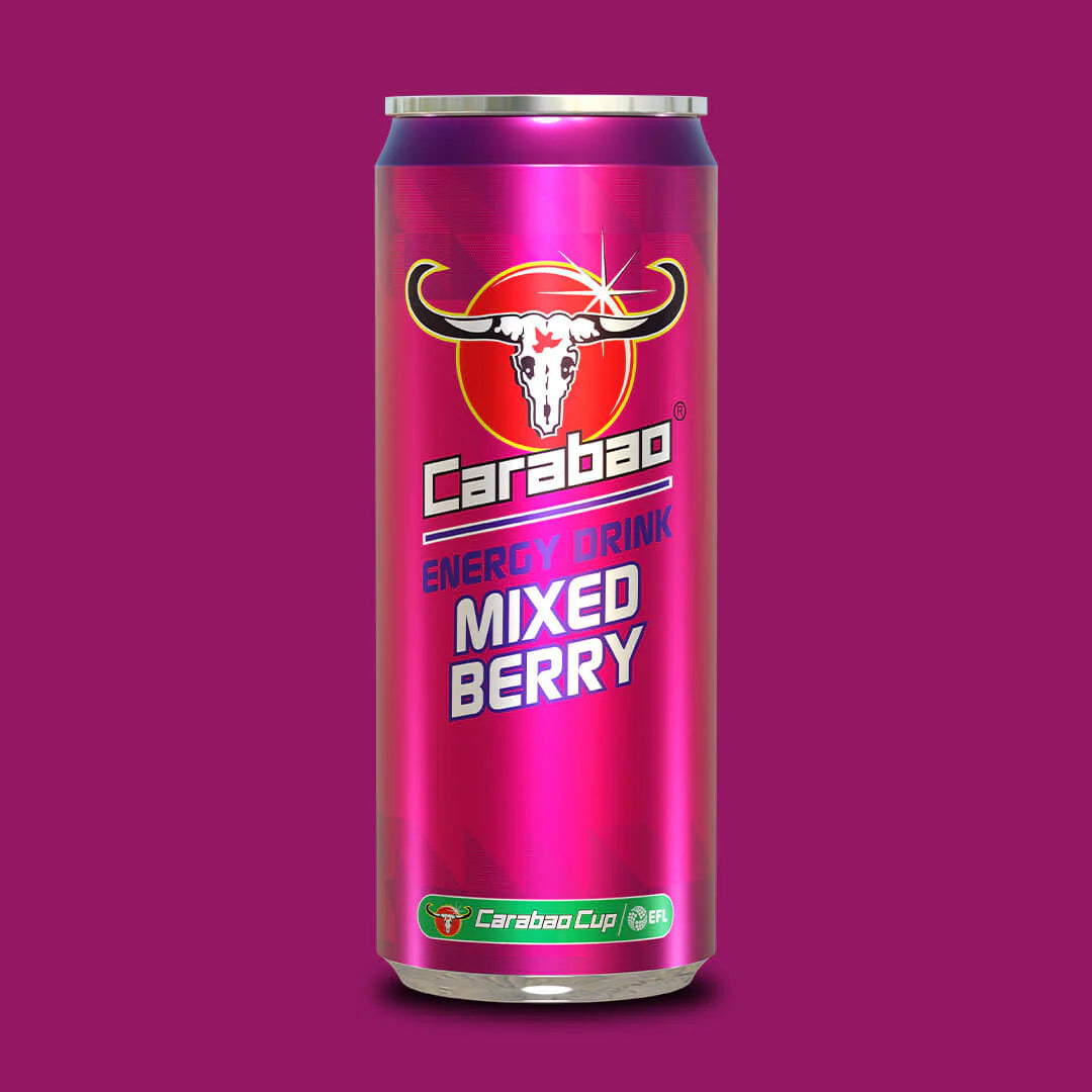 Carabao Energydrink Berry | 12 stuks