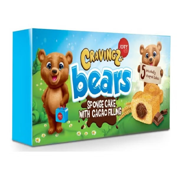 Jouy & Co Cravingz Bears Chocolate 21x200gr