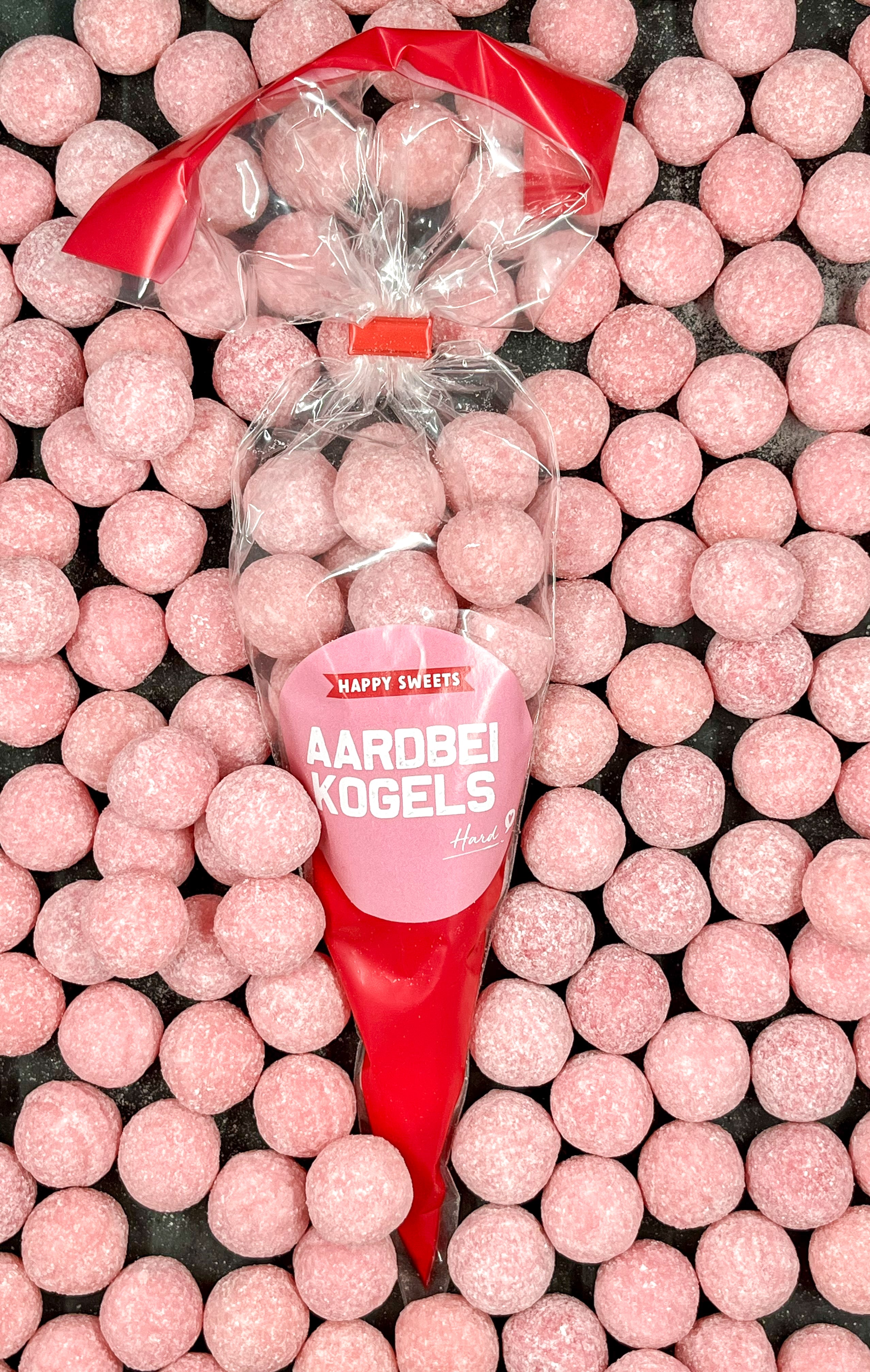 Aarbei Kogels - 135 gram