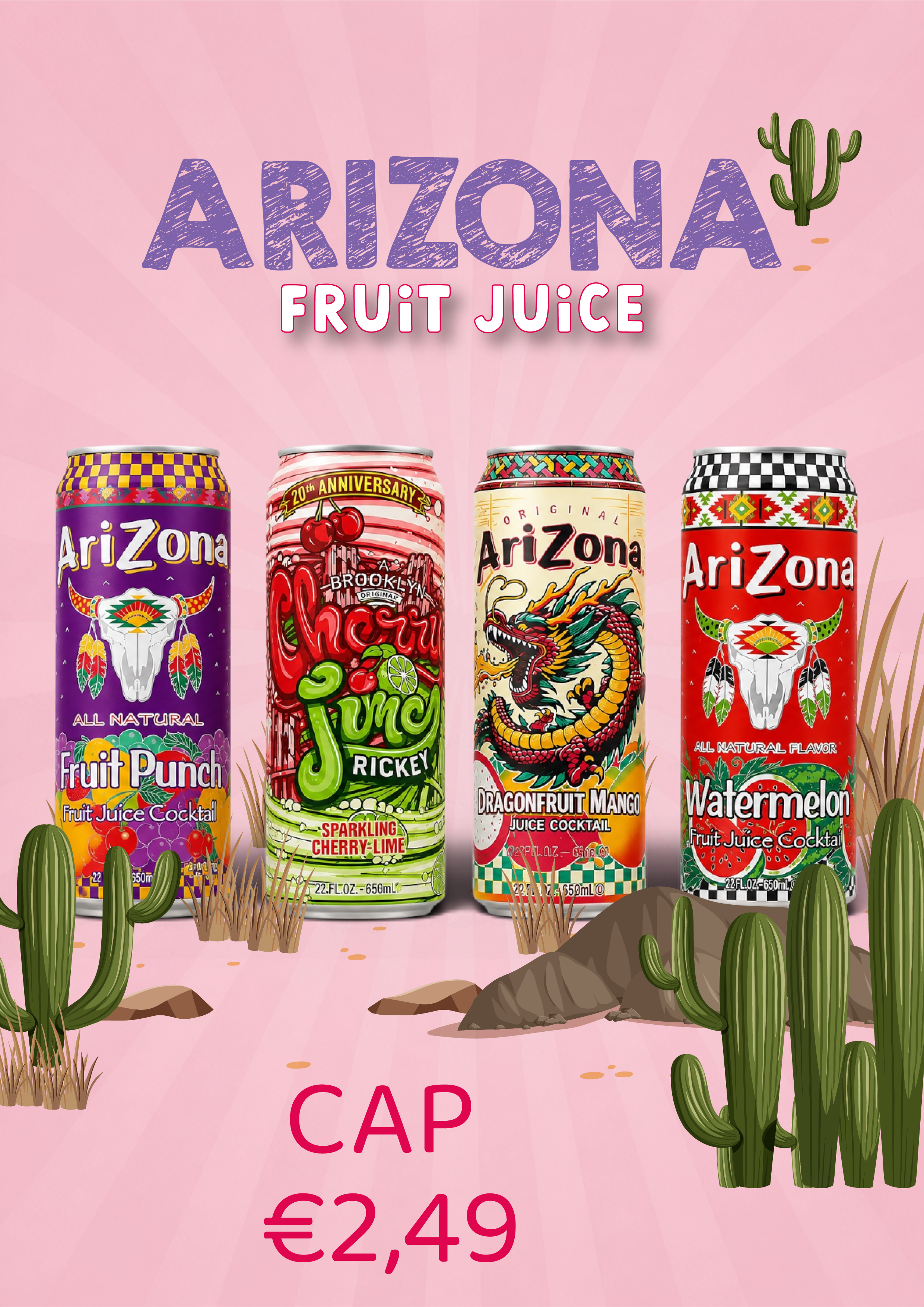Arizona USA - Fruit Juice