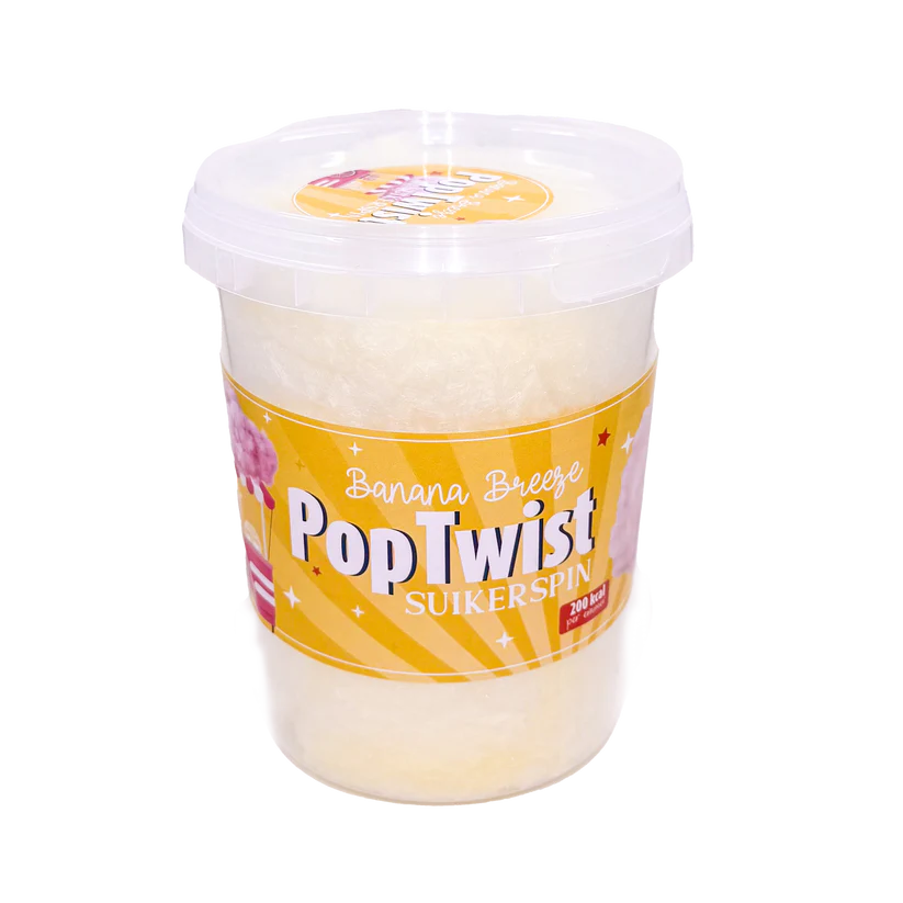 Poptwist - Suikerspin - Banana Breeze