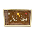 Spreukentablet Veel Liefs