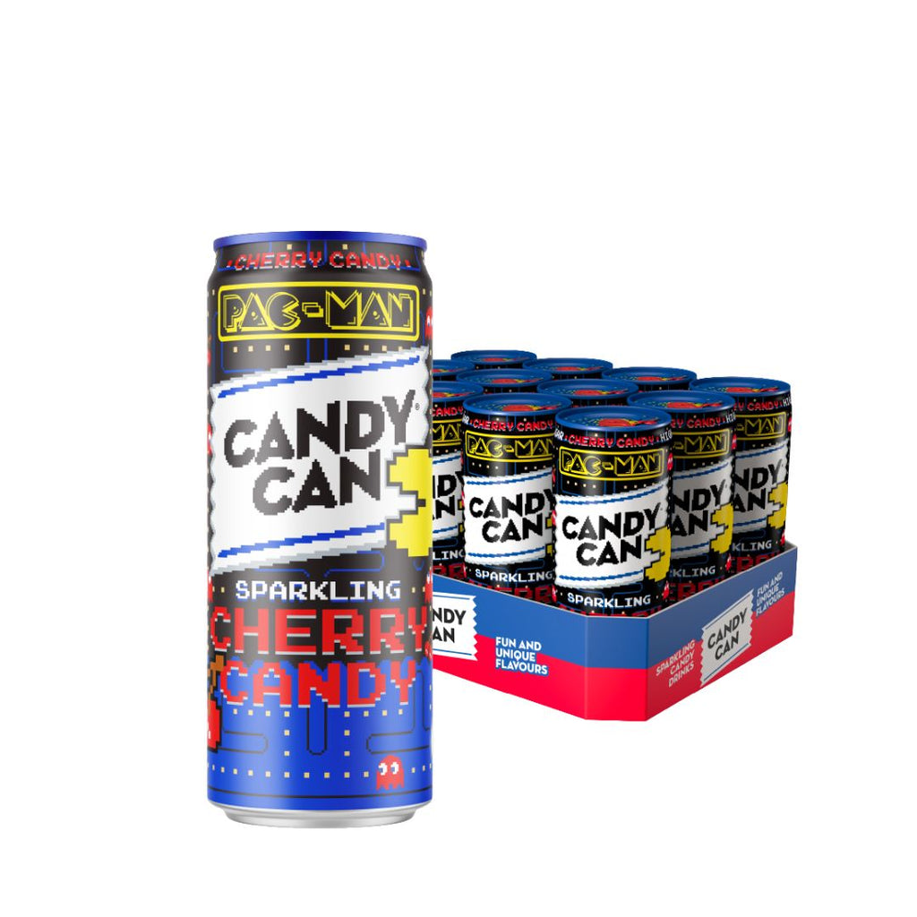 ACTIE: CANDY CAN #2 - Pac-man Cherry Candy & Pac-man Orange Candy
