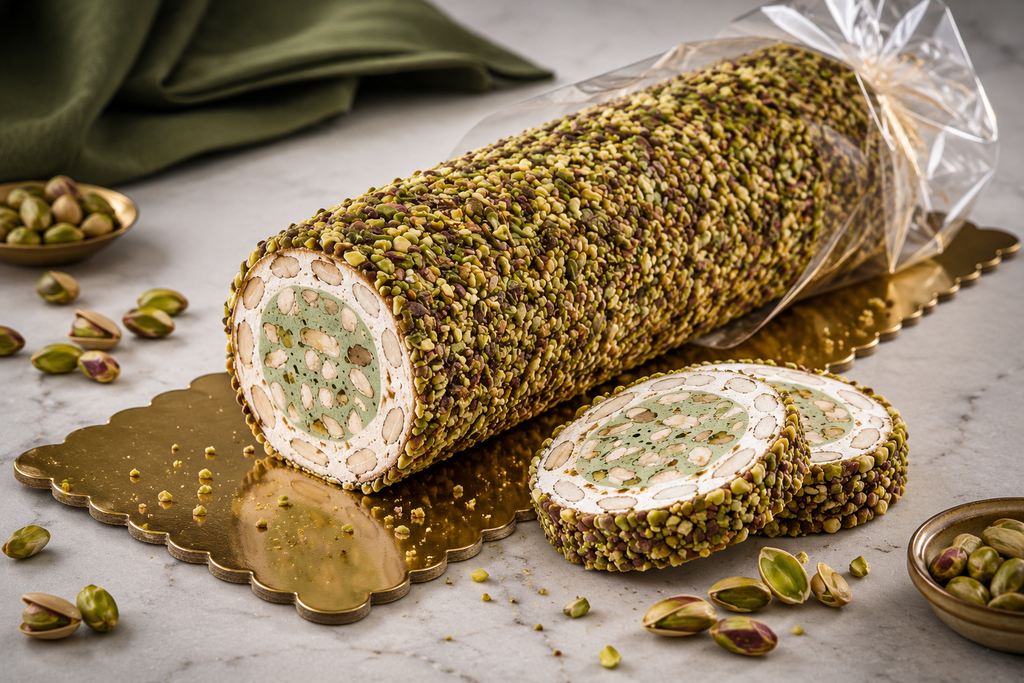 Nougat Roll Pistache - 10x 200 gram