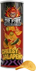 Dr. Fire - Crisps - Cheesy Jalapeno 80g