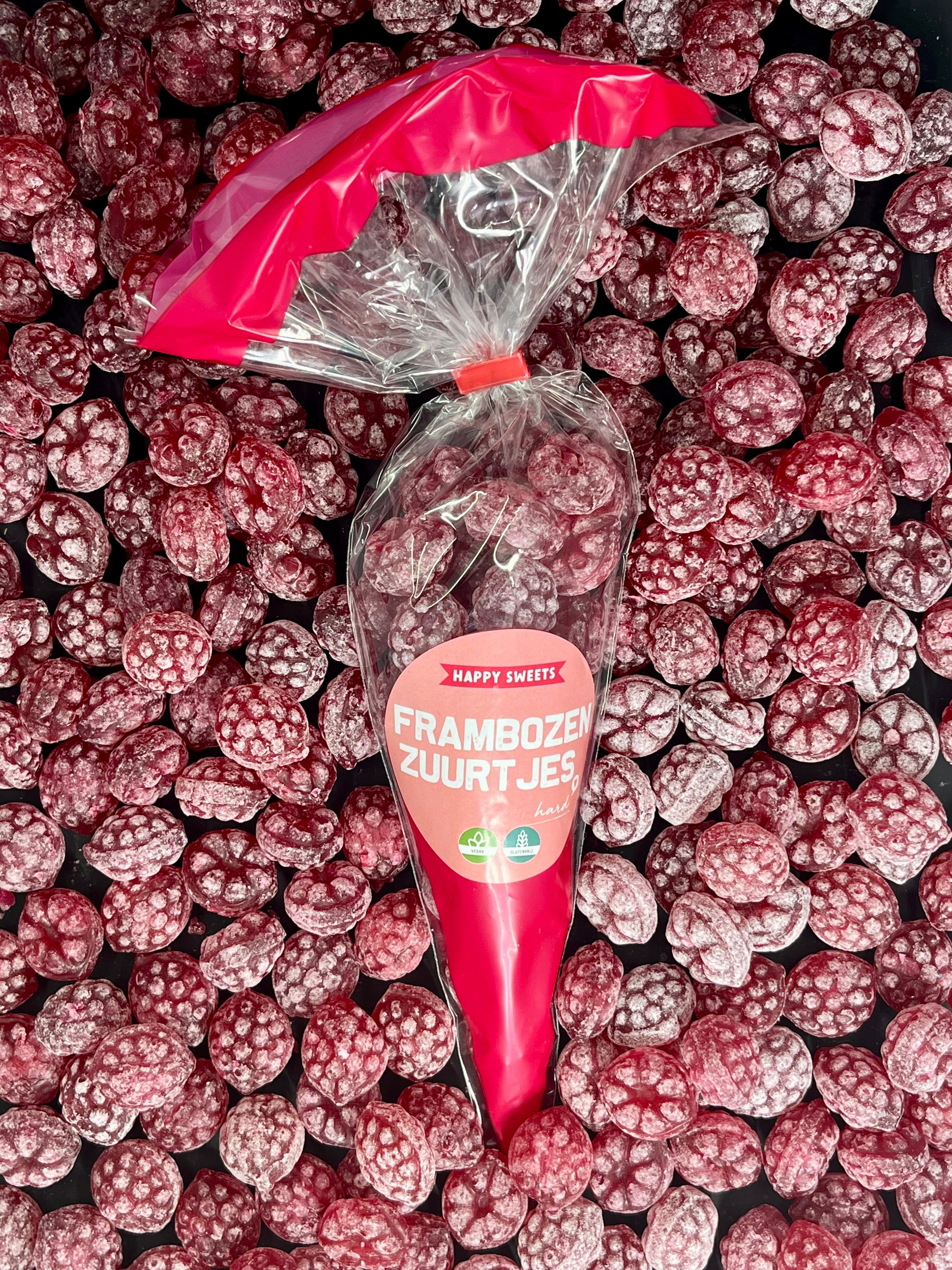 Frambozen Zuurtjes - 150 gram