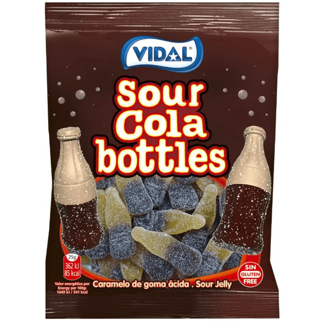 Sour Cola Bottles