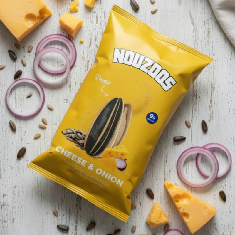 Nouzoos Cheese & Onion - 14 stuks