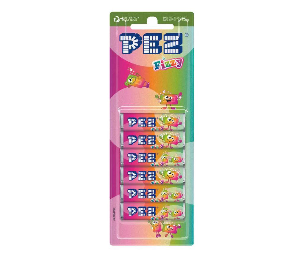 Pez 6-pak Fizzy 51 gr.