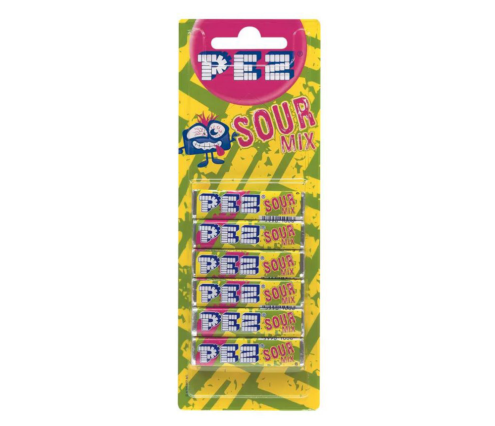 Pez 6-pak Sour 51 gr.