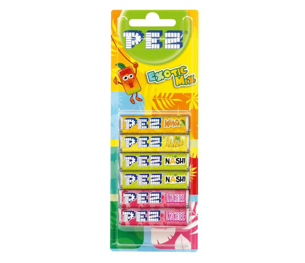 Pez 6-pak Exotic 51 gr.