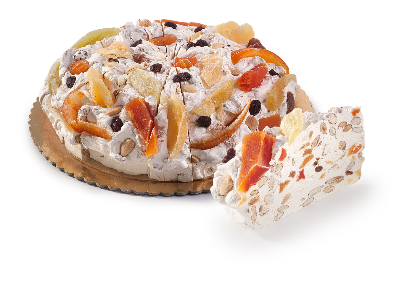 Nougat taart Fruit
