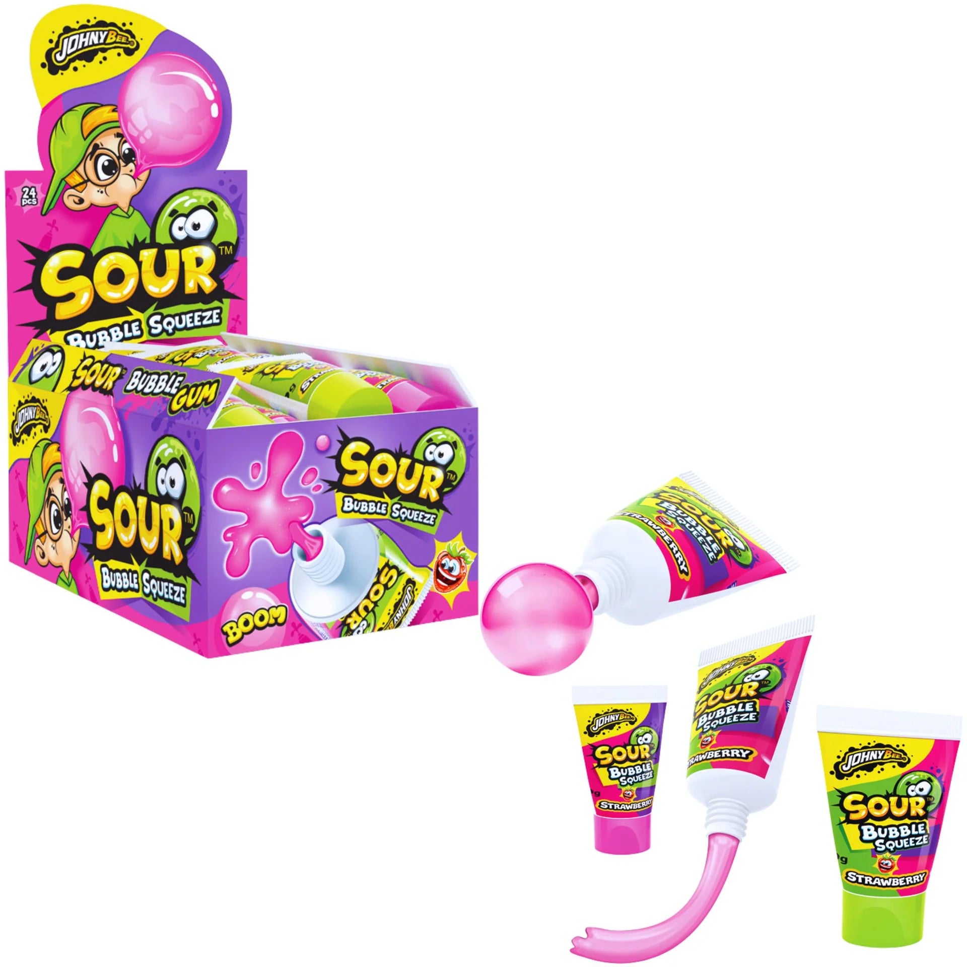 Johny Bee Sour Bubble Squeeze