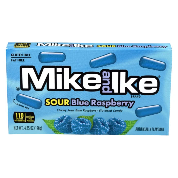 Mike&ike - Sour Blue Raspberry