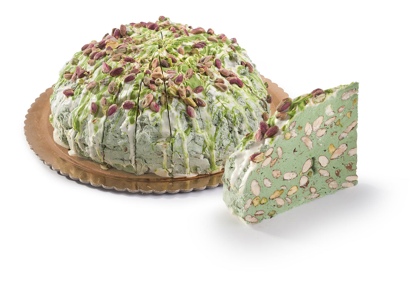 Nougat taart Pistache